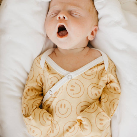 Newborn Knotted Gown- Vance by Copper Pearl