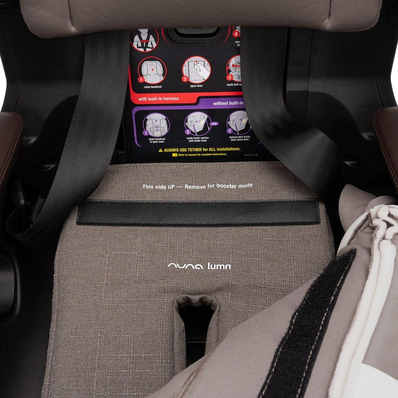 Nuna LUMN Harness Booster Seat