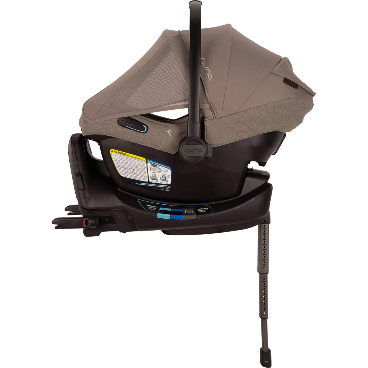 Nuna PIPA Aire RX Infant Car Seat + RELX Base