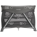 Nuna SENA Aire Playard with Zip-Off Bassinet + Changer