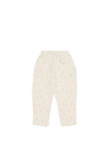 Organic Cotton Muslin Cordelia Pant - Pauline Chamomile by Jamie Kay