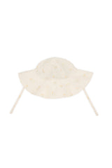 Organic Cotton Muslin Noelle Hat - Pauline Chamomile by Jamie Kay