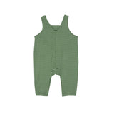 Overalls in Green Stripe by Angel Dear