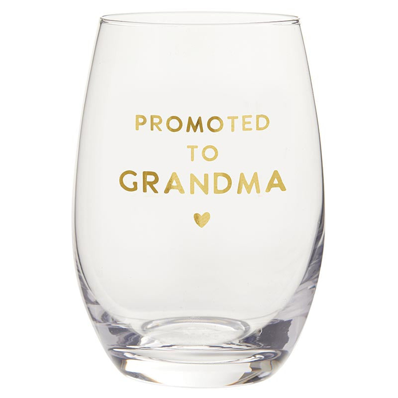 DOF Glass- Promoted to Grandma by Stephan Baby
