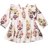 Girls Harper Dress- Harvest Dandelion by Pink Chicken