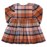 Girls Mae Dress- Harvest Bows by Pink Chicken