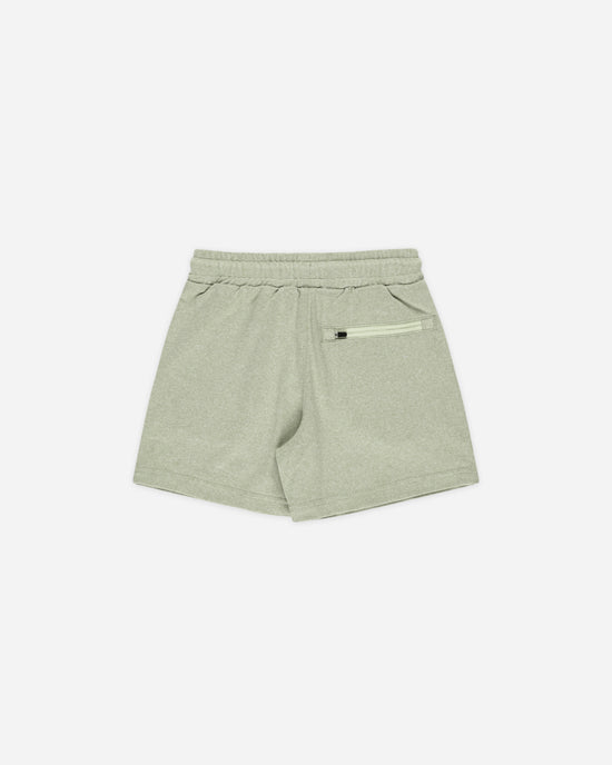Oceanside Tech Short || Heathered Sage by Rylee + Cru