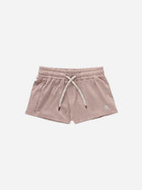 laguna tech short || heathered mauve by PLAY X PLAY