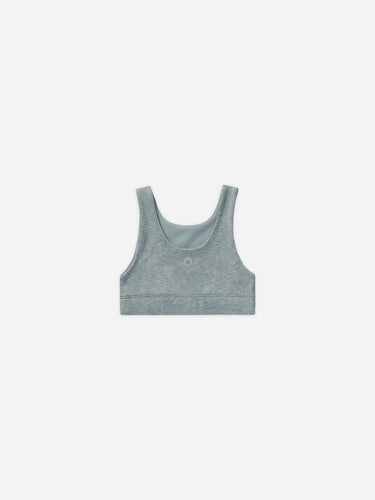 swift sports bra || heathered indigo by PLAY X PLAY
