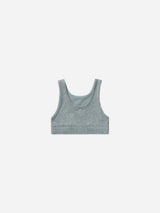 swift sports bra || heathered indigo by PLAY X PLAY