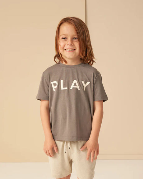 Cove Essential Tee || Grey by PLAY X PLAY