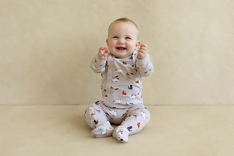 Infant Halloween Modal Footie by Coccoli