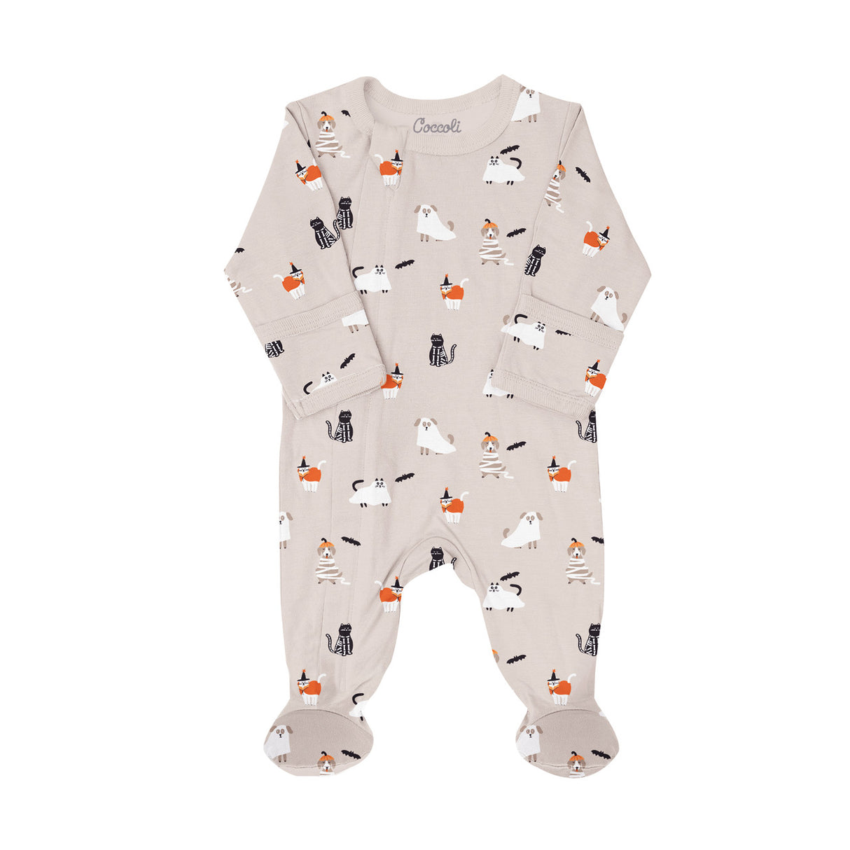 Infant Halloween Modal Footie by Coccoli
