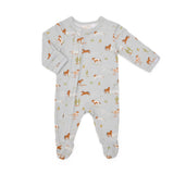 Modal Zipper Footie- Horses by Coccoli