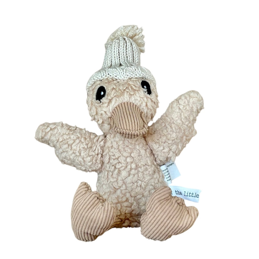 edmond duck | soft toy by and the little dog laughed