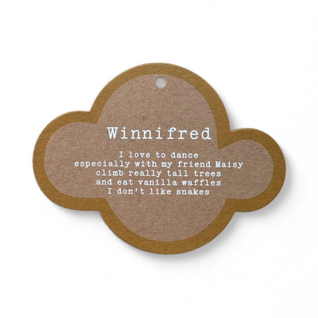 winnifred cat | soft toy by and the little dog laughed