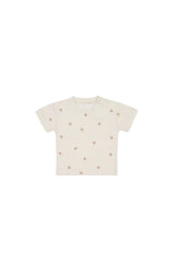 Pima Cotton Hunter Tee - Acorns Tofu by Jamie Kay