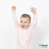 Modal Magnetic Footie - Pink Doeskin by magnetic me