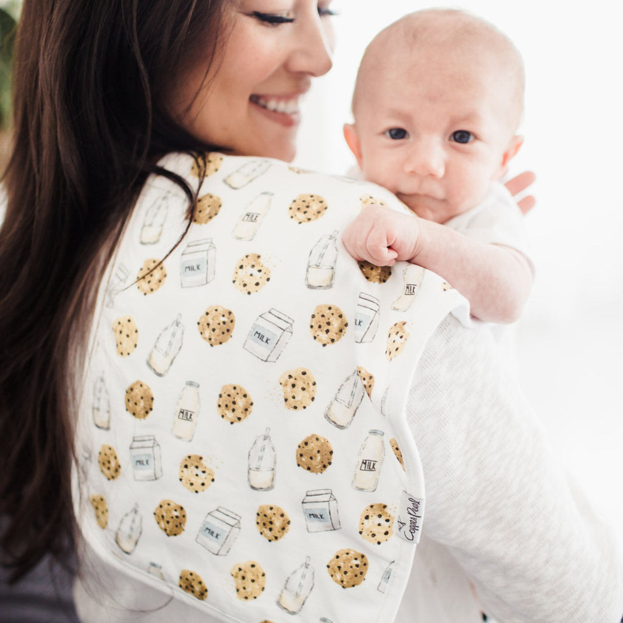 Premium Burp Cloths- Chip by Copper Pearl