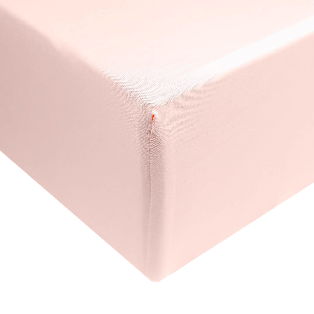 Fitted Crib Sheet in Blush by Copper Pearl
