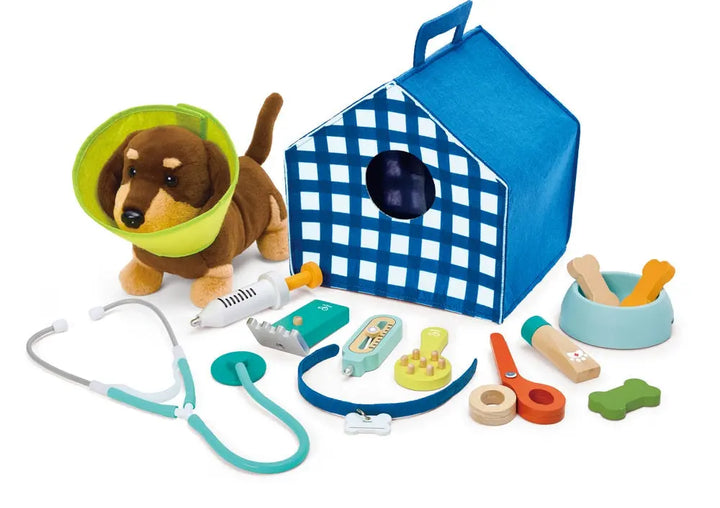 Puppy Care Clinic Vet Set by Hape