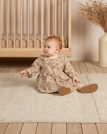 Ruffle Collar Button Dress || Posy by Quincy Mae