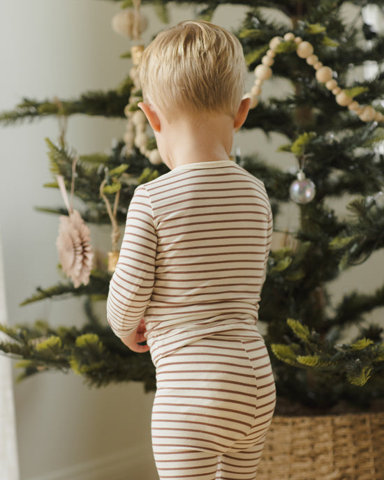 Bamboo Pajama Set || Candy Stripe by Quincy Mae