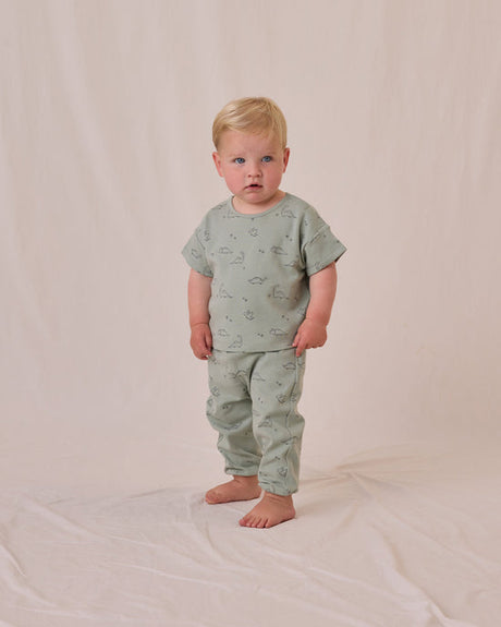 Jersey Tee + Pant Set || Dino by Quincy Mae
