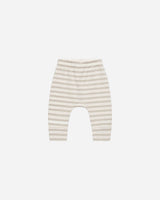Drawstring Pant || Grey Stripe by Quincy Mae