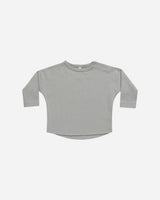 Long Sleeve Tee || Dusty Blue by Quincy Mae