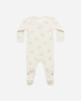 Full Snap Footie || Swans by Quincy Mae