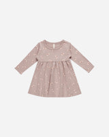Long Sleeve Baby Dress || Butterflies by Quincy Mae