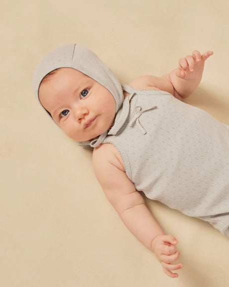 pointelle tank bodysuit || cloud by Quincy Mae