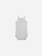 pointelle tank bodysuit || cloud by Quincy Mae