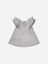 flutter dress || periwinkle by Quincy Mae