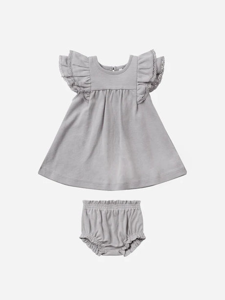 flutter dress || periwinkle by Quincy Mae