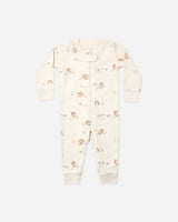 Zip Long Sleeve Sleeper || Turkey by Quincy Mae