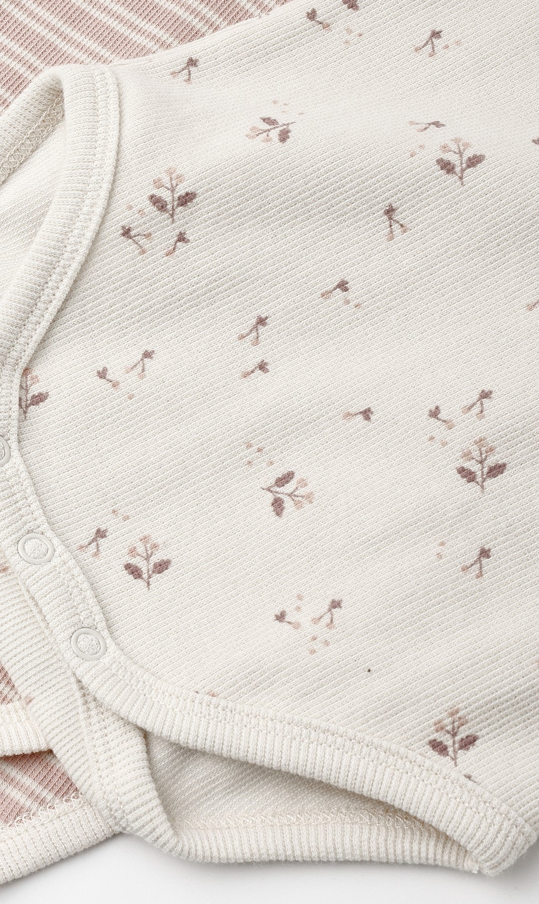 Ribbed Bodysuit || Fall Ditsy by Quincy Mae