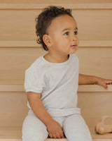 terry tee + pant set || cloud by Quincy Mae