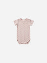 bamboo short sleeve bodysuit || flower field by Quincy Mae