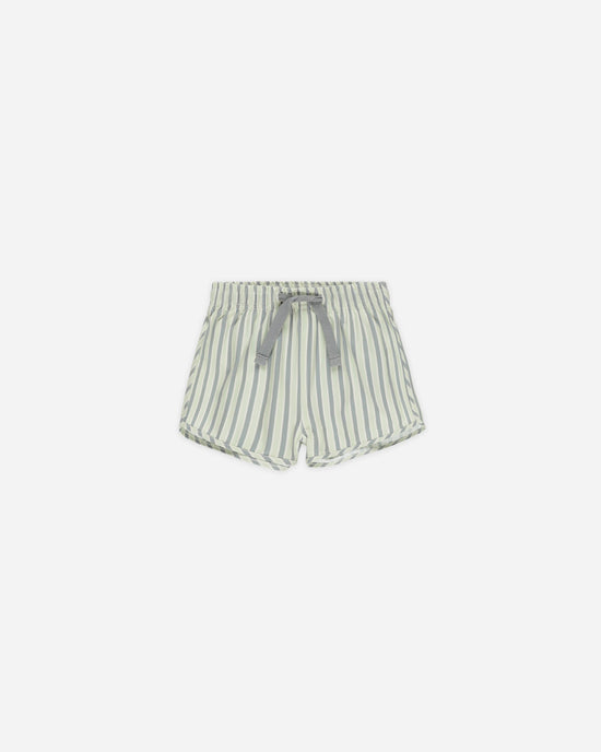 Boys Swim Short || Summer Stripe by Quincy Mae