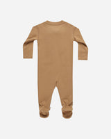 Zip Long Sleeve Sleeper Footie || Golden by Quincy Mae