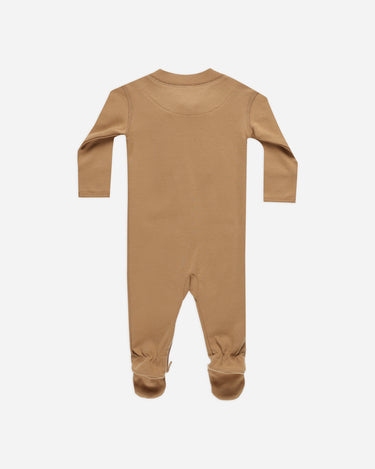 Zip Long Sleeve Sleeper Footie || Golden by Quincy Mae