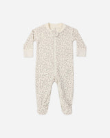 Zip Long Sleeve Sleeper Footie || Floret by Quincy Mae