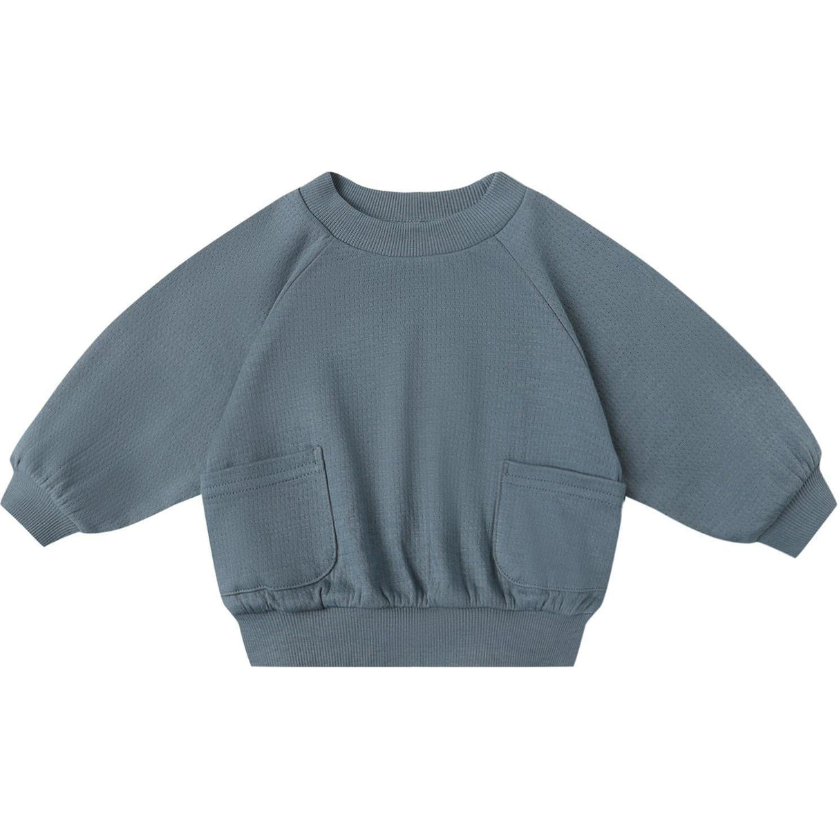Quincy Mae Pocket Sweatshirt || Ocean