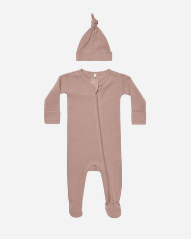 Waffle Sleep Set || Mauve by Quincy Mae