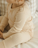 Pointelle Long Sleeve Tee + Legging || Shell by Quincy Mae