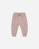 Relaxed Fleece Sweatpant || Polka Dot by Quincy Mae