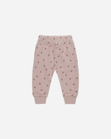 Relaxed Fleece Sweatpant || Polka Dot by Quincy Mae