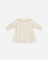 Velour Baby Dress || Polka Dot by Quincy Mae